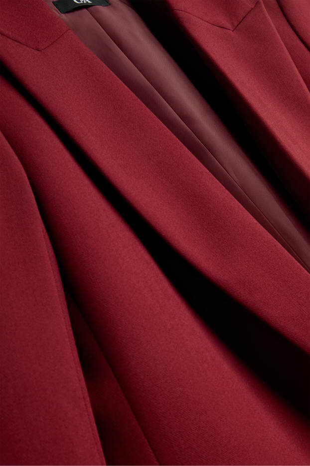 Femei - Blazer office - regular fit - bordo