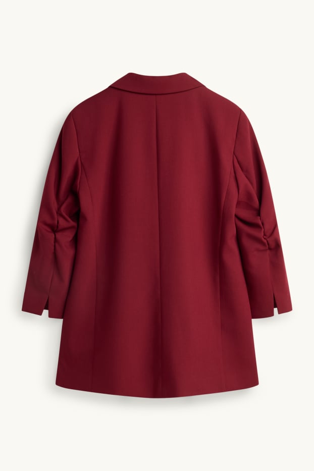 Femei - Blazer office - regular fit - bordo