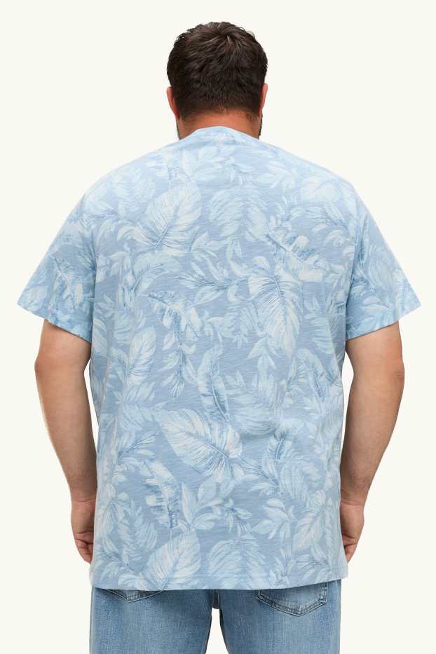 Home - Samarreta de mànigues curtes - regular fit - estampada - blau clar