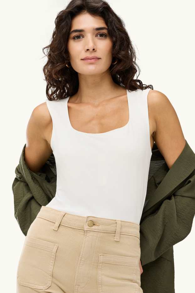 Dames - Top - wit