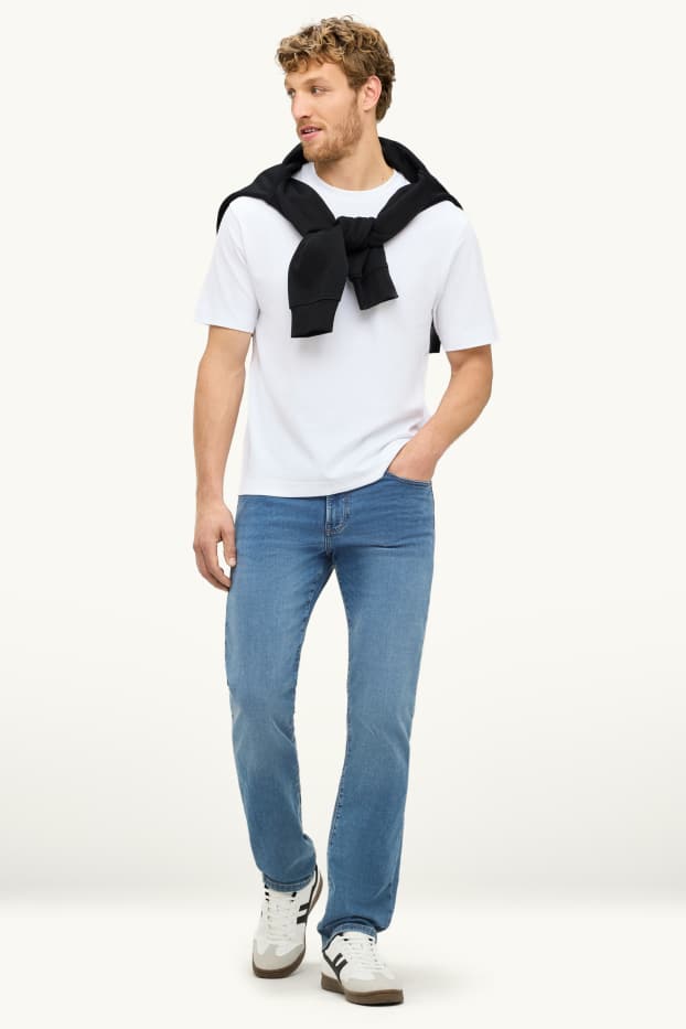 Uomo - Straight jeans - Flex jog denim - LYCRA® - jeans blu