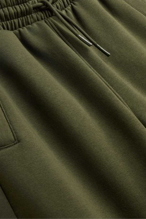 Děti - chlapci - Teplákové kalhoty - khaki