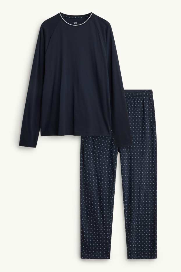 Men - Pyjamas - blue / dark blue