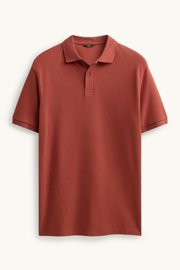 Uomo - Polo - regular fit - marrone