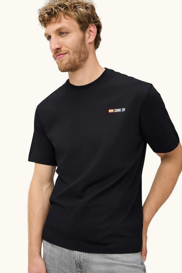 Home - Samarreta de mànigues curtes - Espanya - relaxed fit - negre