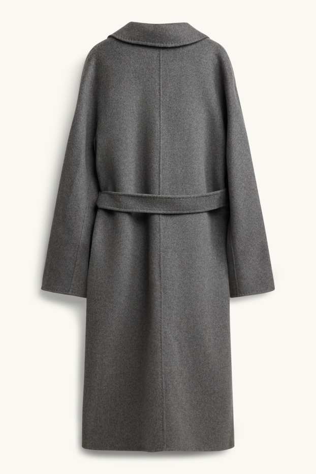 Donna - Cappotto - misto lana - grigio