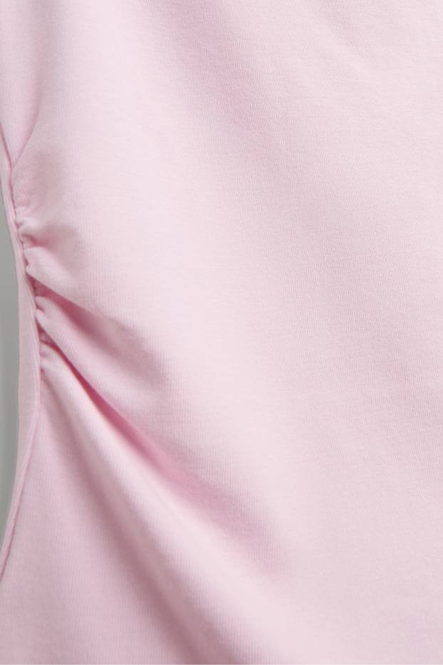 Femei - Tricou - slim fit - roz