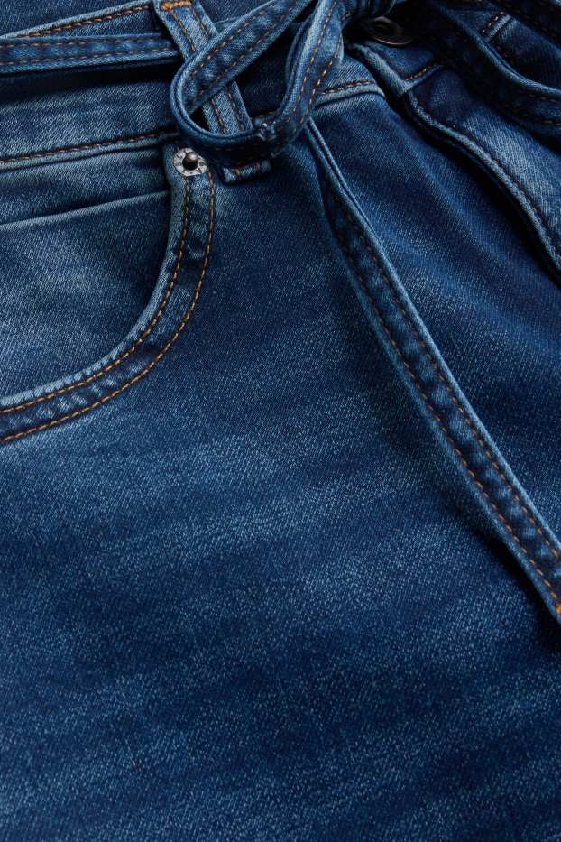 Donna - Jeans a gamba larga - vita media - jog denim - LYCRA® - jeans blu