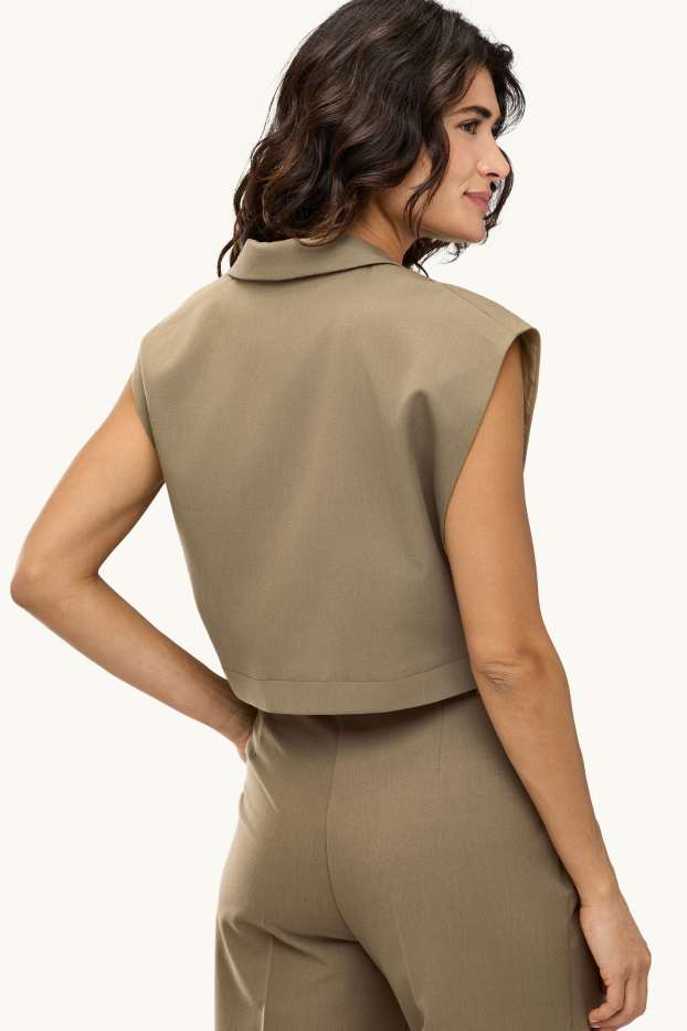 Dona - Armilla formal - regular fit - LYCRA® - beix