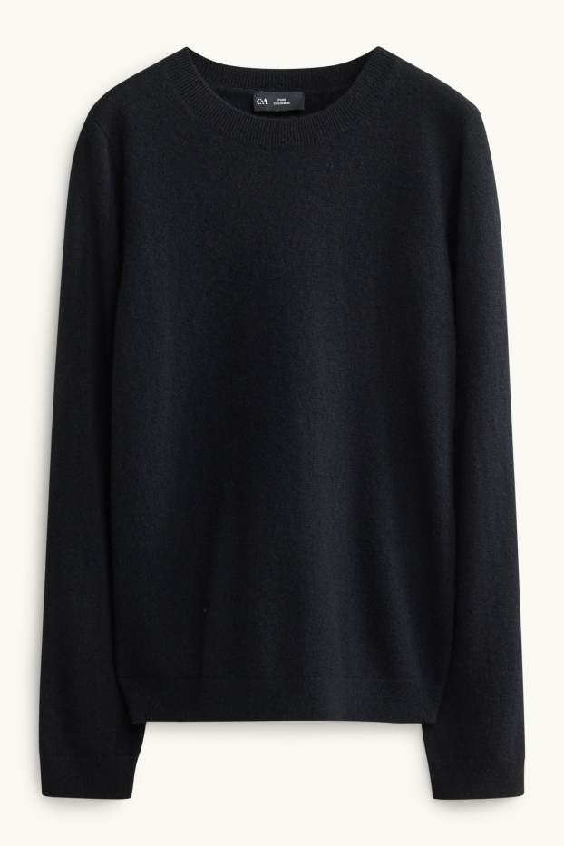 Femmes - Pull en cachemire - noir