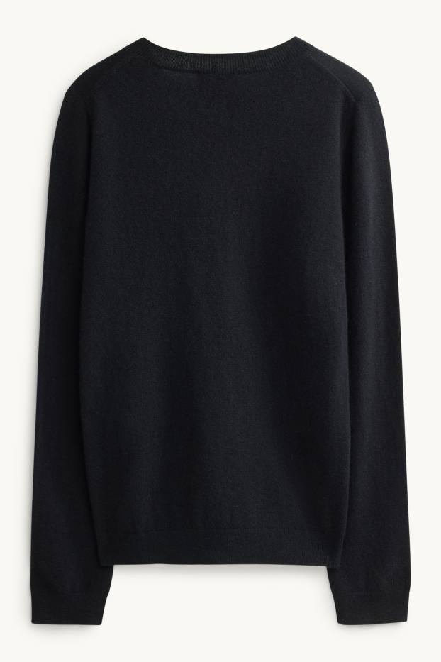 Femmes - Pull en cachemire - noir