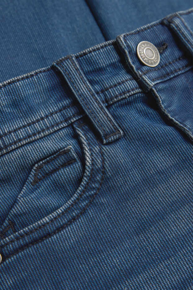 Nen - Slim jeans - texà blau