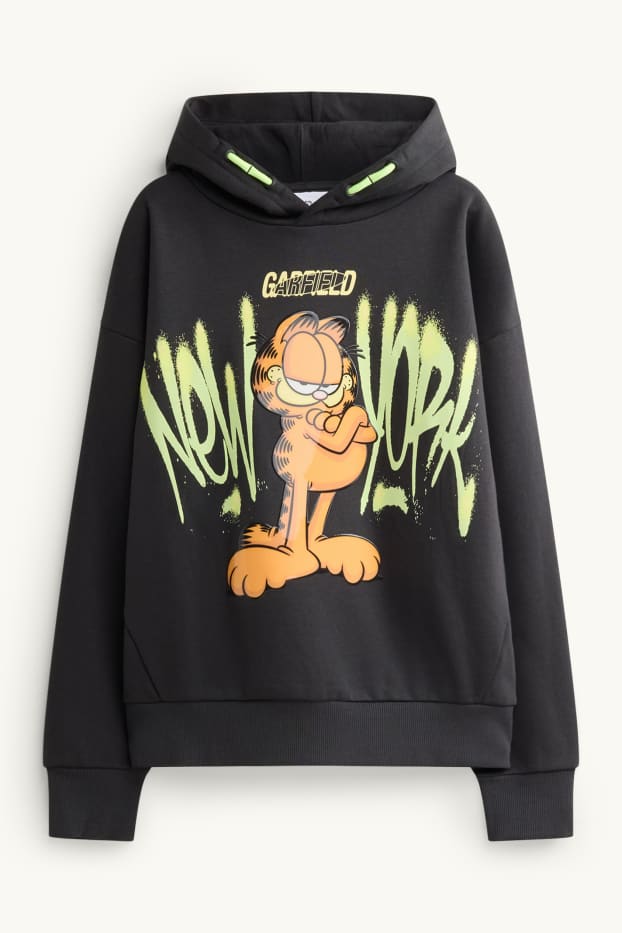 Copii - Băieți - Garfield - hanorac - negru