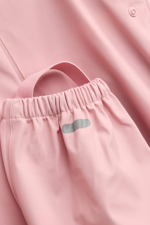 Bébés filles - Pantalon de pluie pour bébé - imperméable - rose