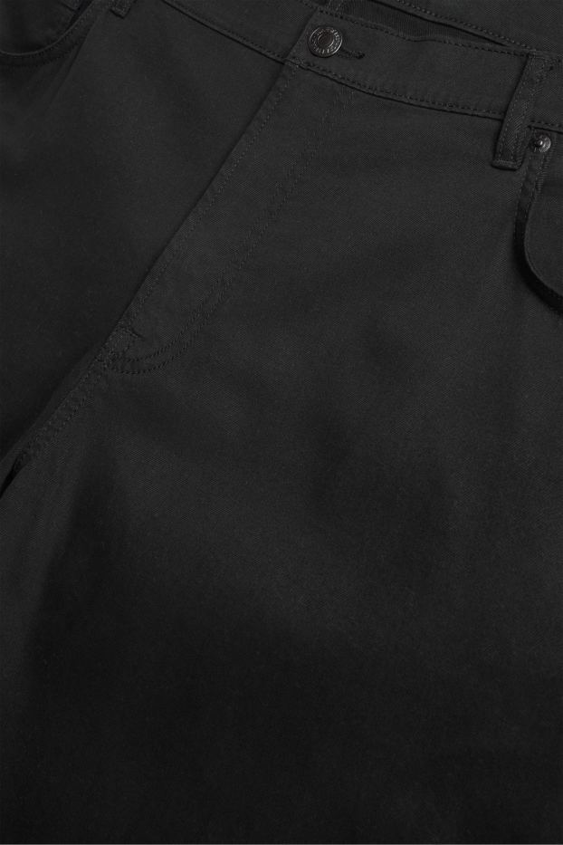 Herren - Hose - Straight Fit - schwarz