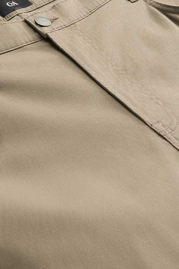 Herren - Hose - Straight Fit - beige