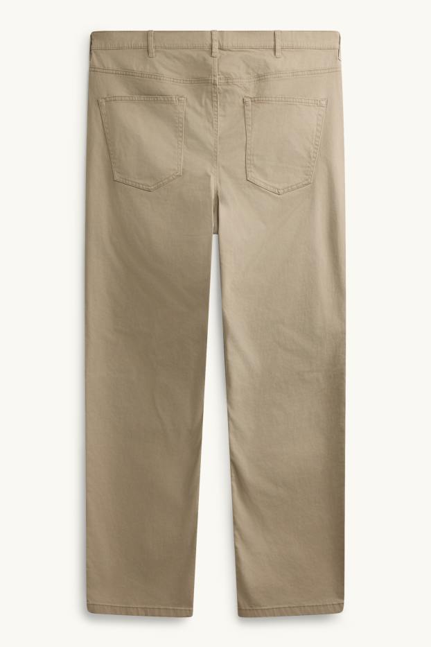 Herren - Hose - Straight Fit - beige