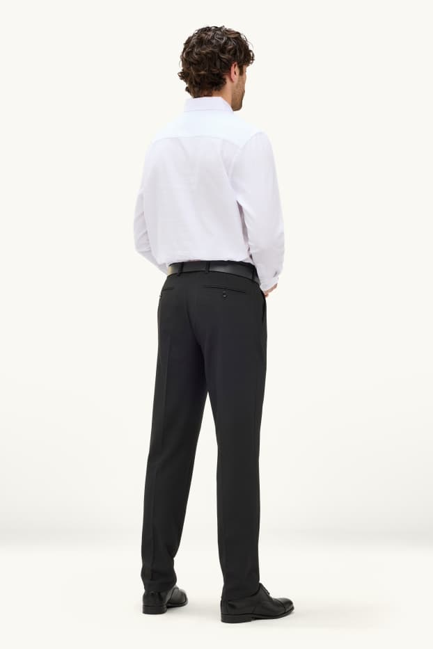 Home - Pantalons combinables - regular fit - Flex - negre