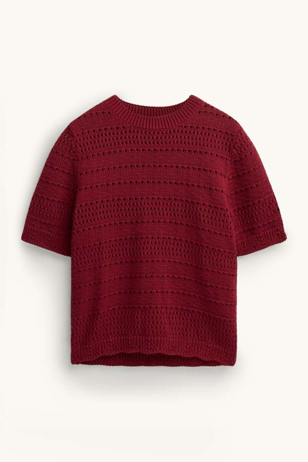 Femei - Pulover - bordo