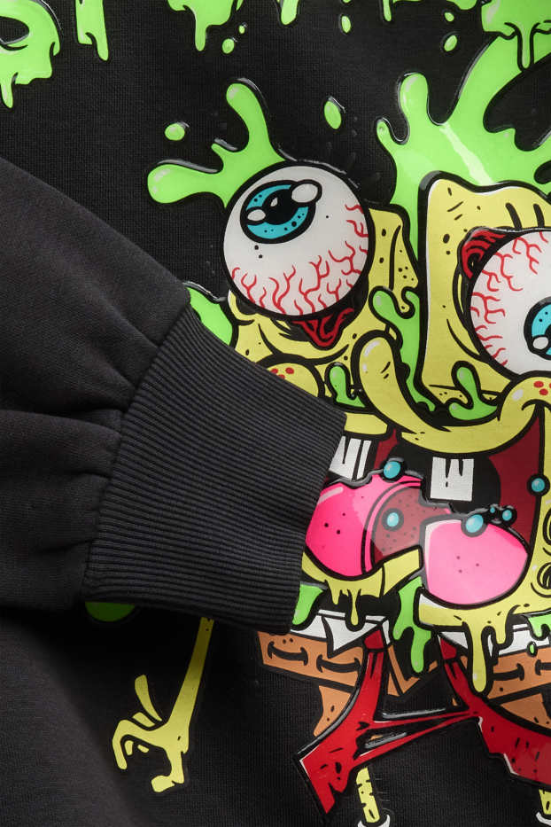 Enfants garçons - Bob l’éponge - sweat - noir