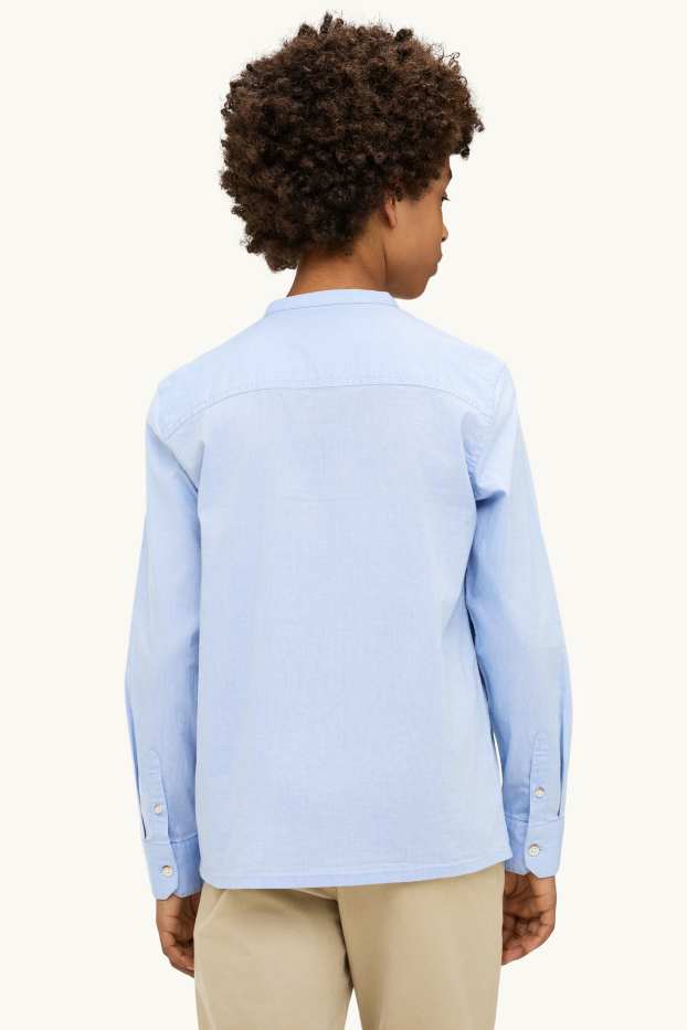 Kinder Jungen - Hemd - hellblau