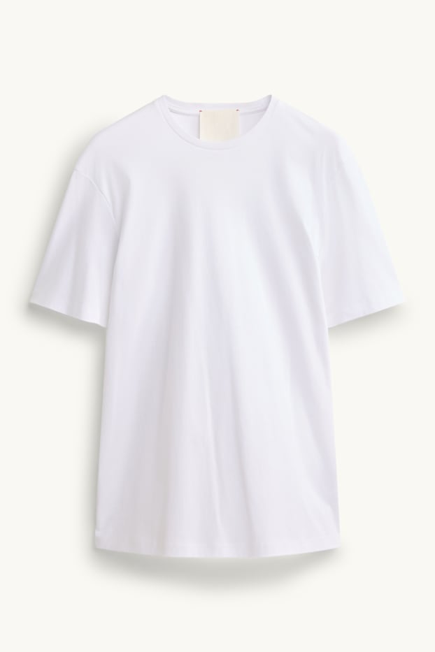 Hommes - T-shirt - regular fit - blanc
