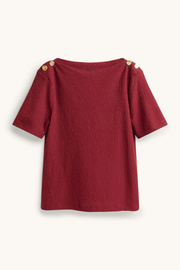 Femei - Tricou - vișiniu