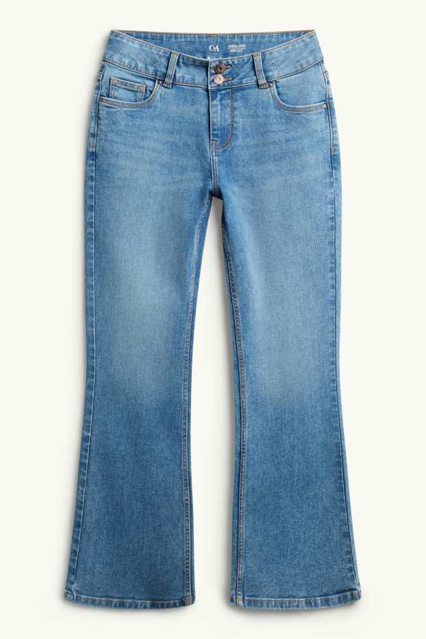 Kinder Mädchen - Bootcut Jeans - LYCRA ® - jeansblau
