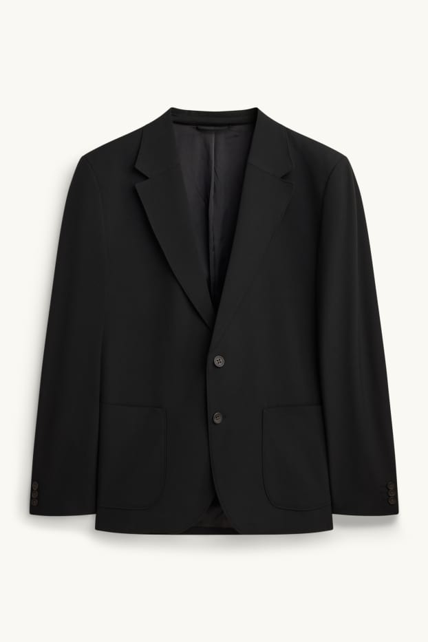 Heren - Colbert uit het combi-systeem - relaxed fit - LYCRA® - zwart