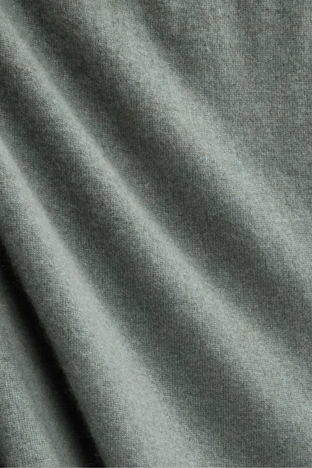 Herren - Kaschmir-Pullover - grün