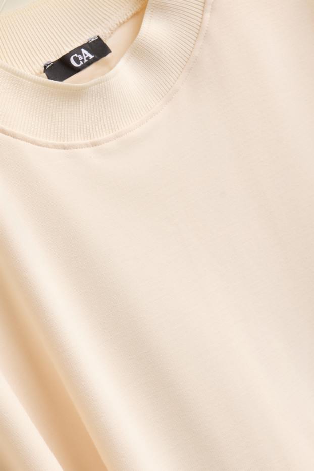 Dona - Samarreta de màniga curta - regular fit - blanc trencat