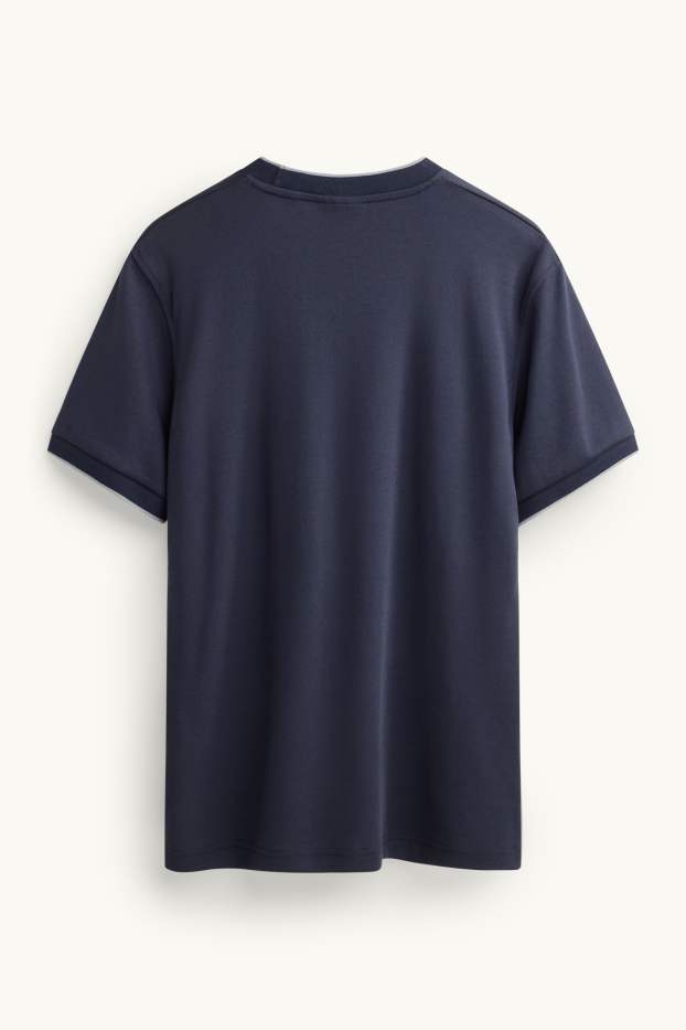 Hommes - T-shirt - bleu foncé