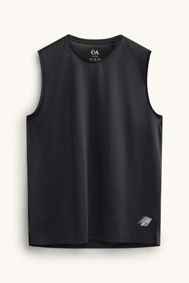 Men - Technical vest top - black
