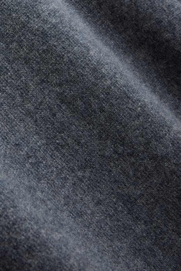 Femmes - Pull en cachemire - gris chiné