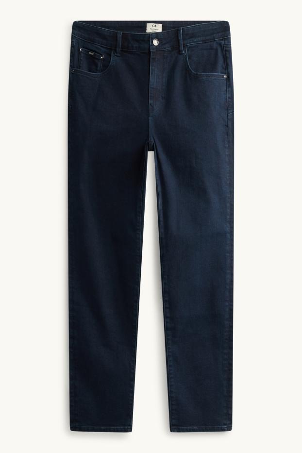 Damen - Skinny Jeans - Mid Waist - Shaping-Jeans - LYCRA® - dunkelblau