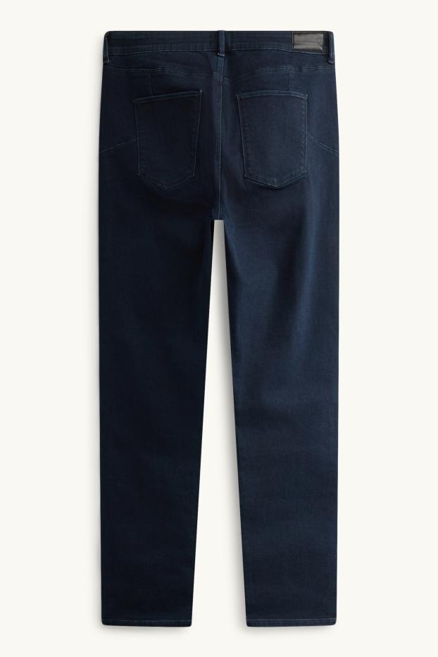 Damen - Skinny Jeans - Mid Waist - Shaping-Jeans - LYCRA® - dunkelblau