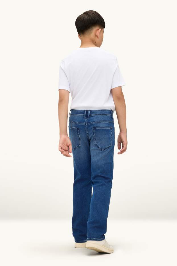 Nen - Straight Jeans - texà blau