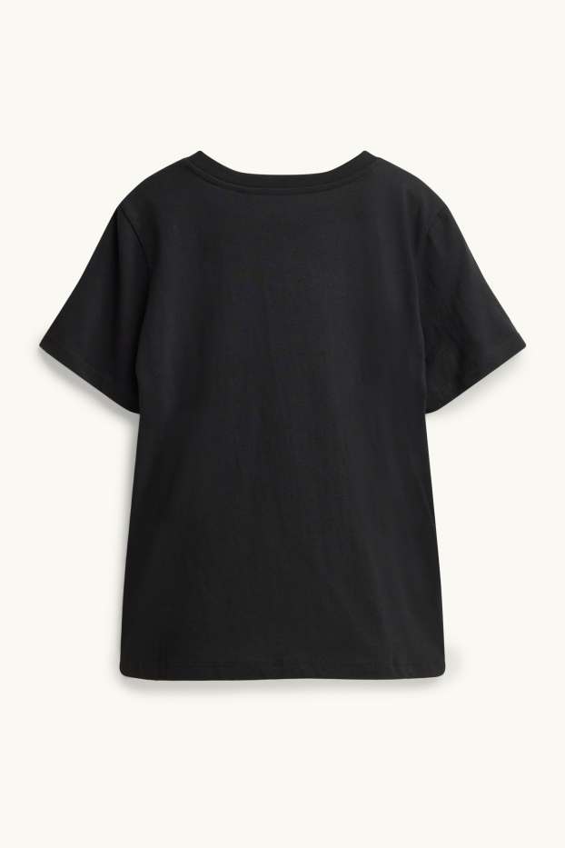 Women - T-shirt - black / white