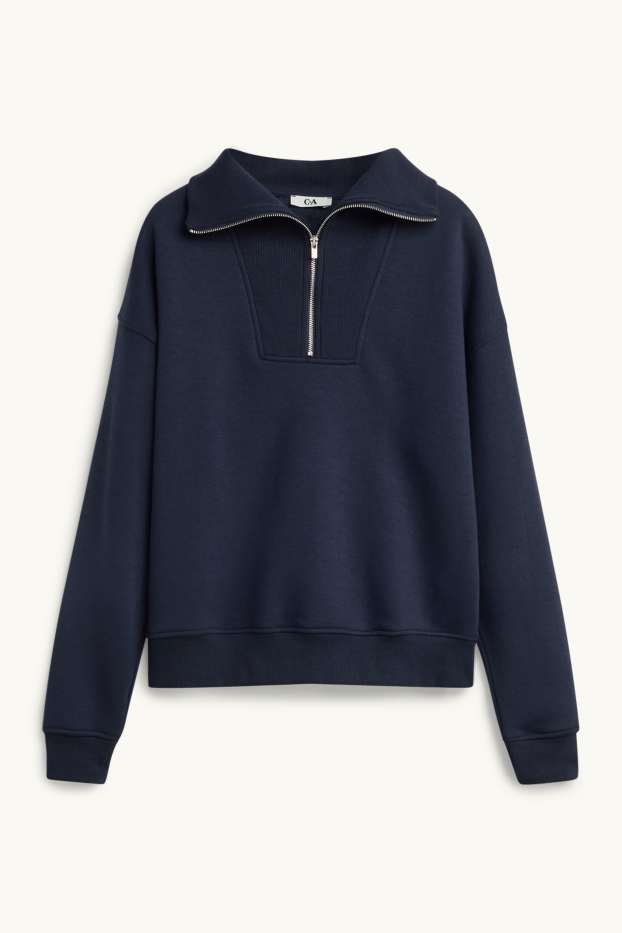 Damen - Sweatshirt - dunkelblau