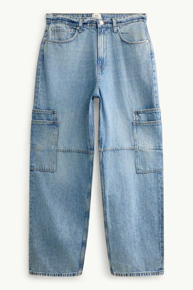 Home - Texans cargo - relaxed fit - texà blau