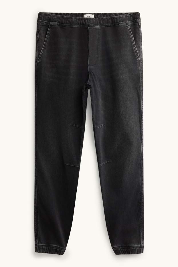 Heren - Tapered jeans - LYCRA® - jeansdonkergrijs