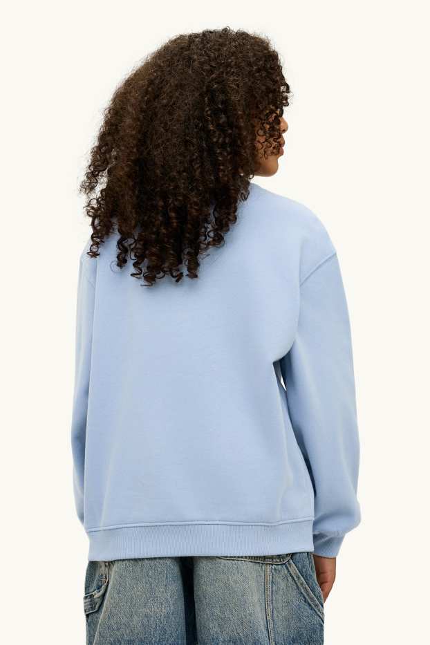 Kinderen: meisjes - Sweatshirt - blauw