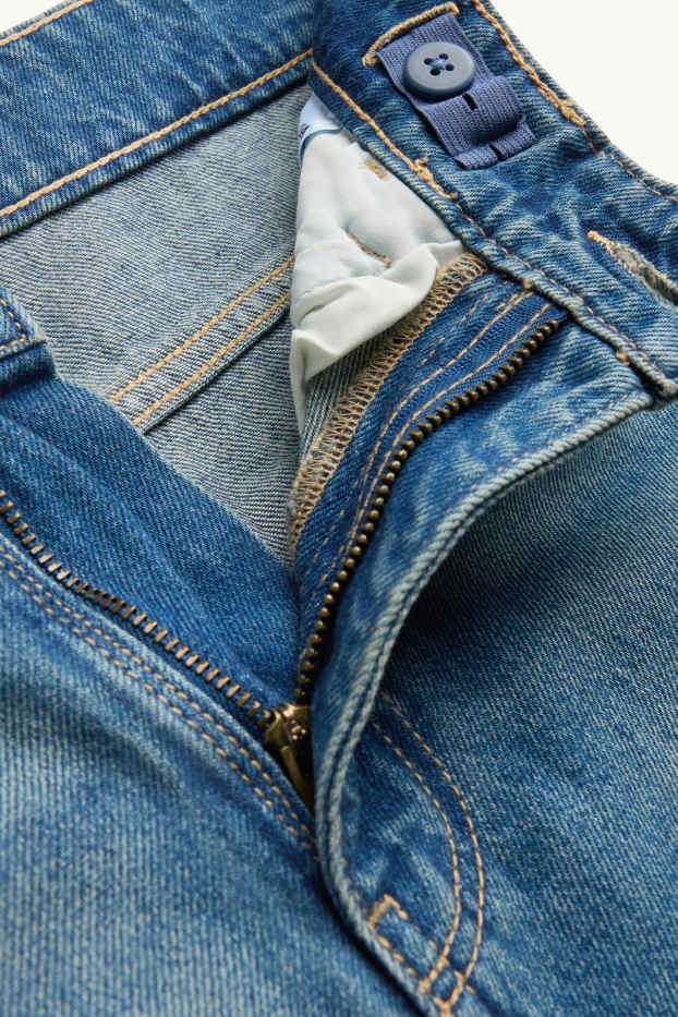 Copii - Băieți - Loose fit jeans - denim-albastru