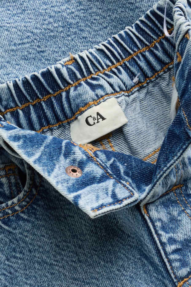 Nen - Barrel Jeans - texà blau