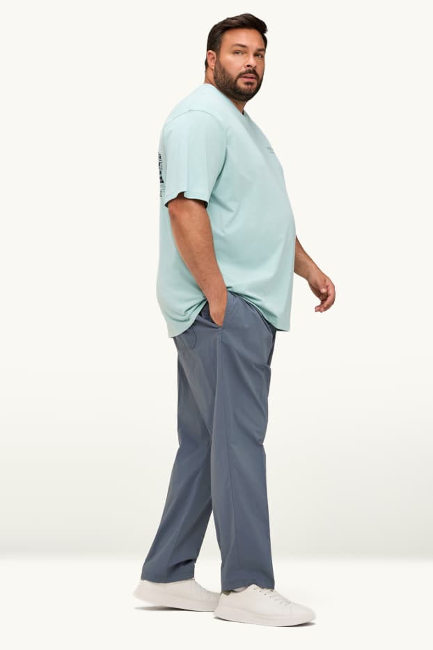 Herren - Hose - Relaxed Fit - grau