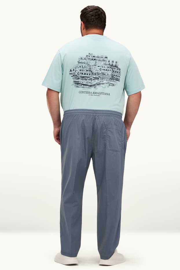 Herren - Hose - Relaxed Fit - grau
