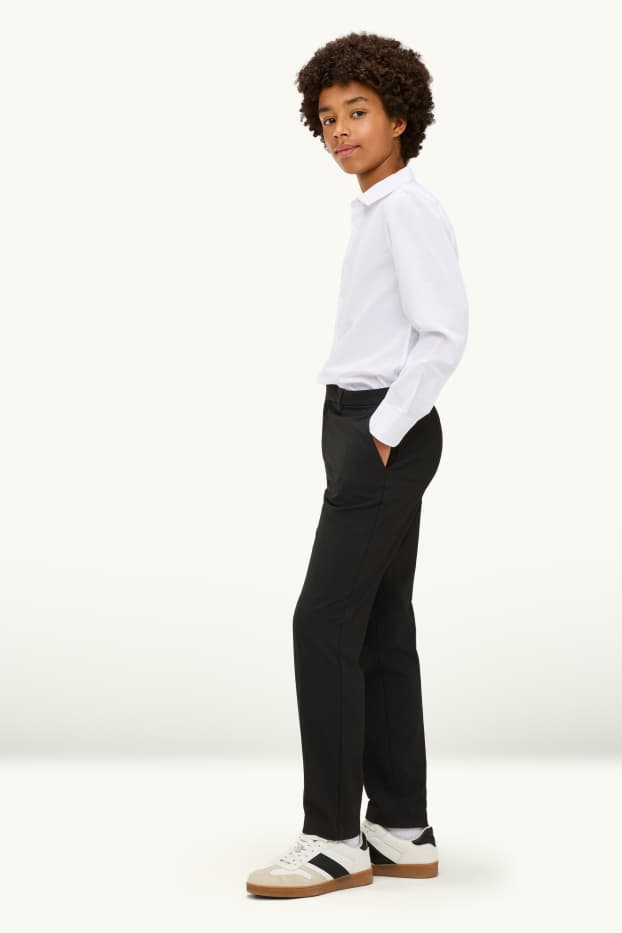 Enfants garçons - Pantalon de costume - noir