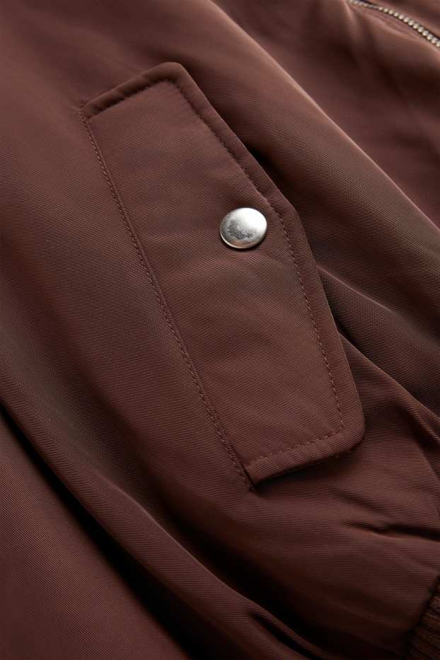 Damen - Bomberjacke - wasserabweisend - braun