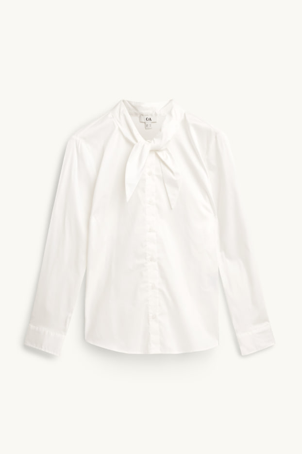 Women - Shirt blouse - white