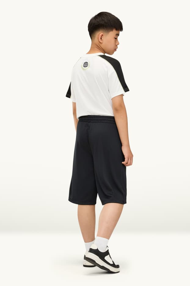 Enfants garçons - Short en molleton - noir